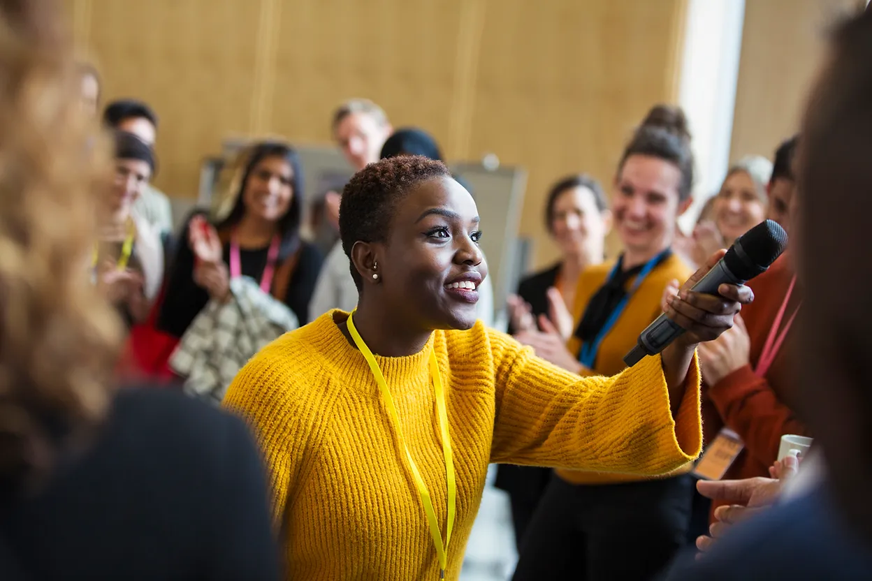Speaker Engaging Audience
